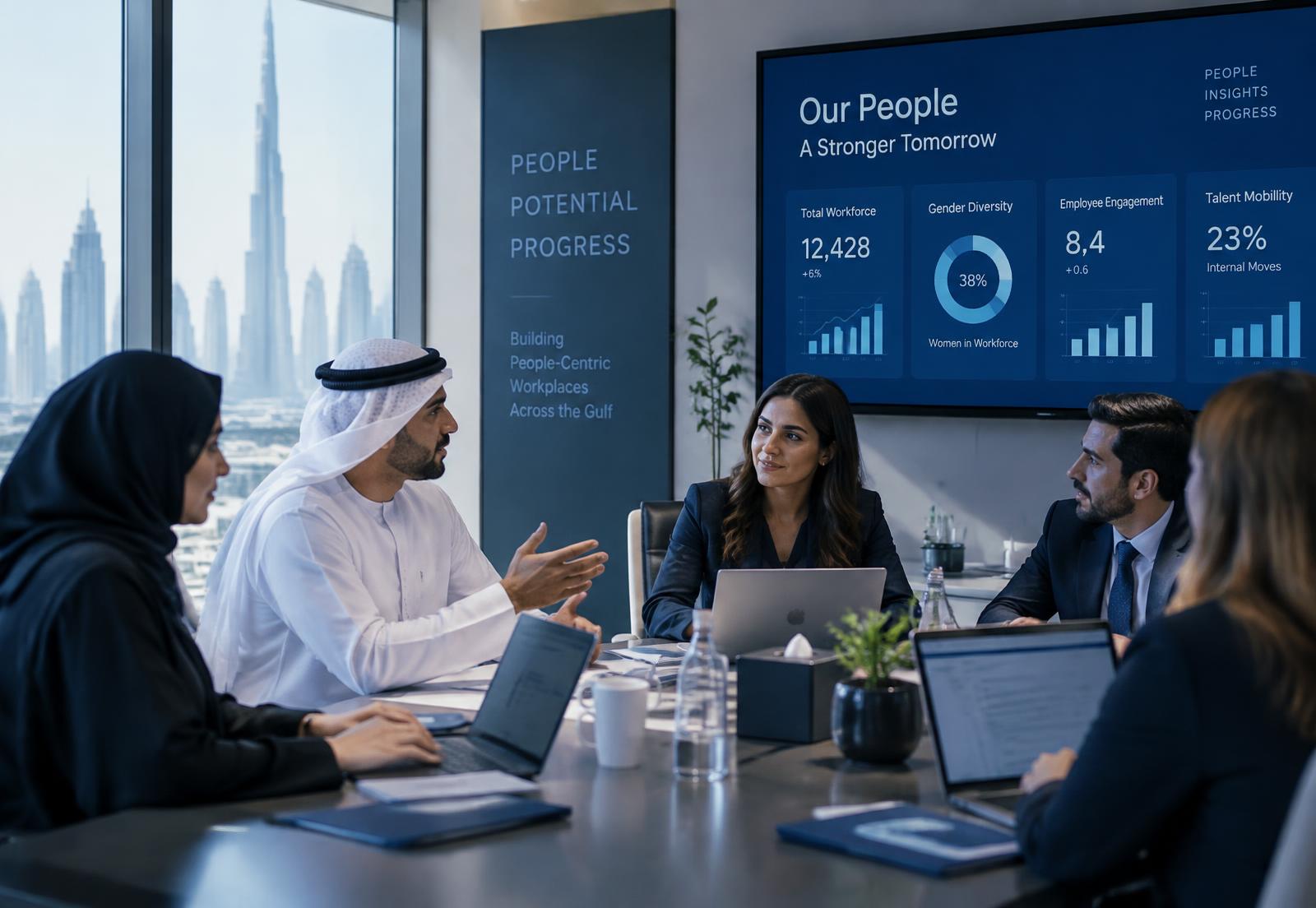 HR leaders reviewing workforce analytics in a ZenithR Academy training session